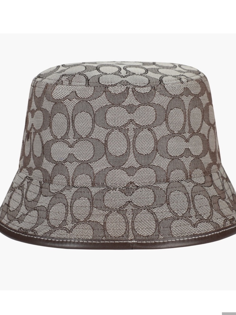 Coach Signature C Jacquard Bucket Hat NWT